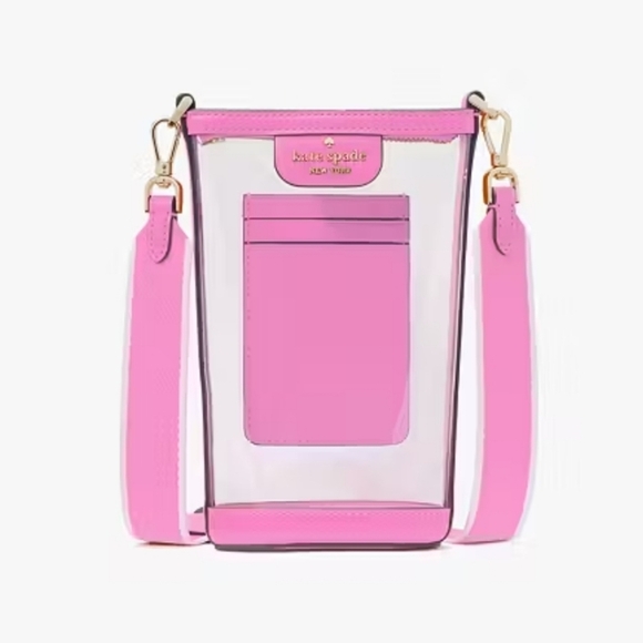 Kate Spade Clare See Through Phone Crossbody - Picture 1 of 7